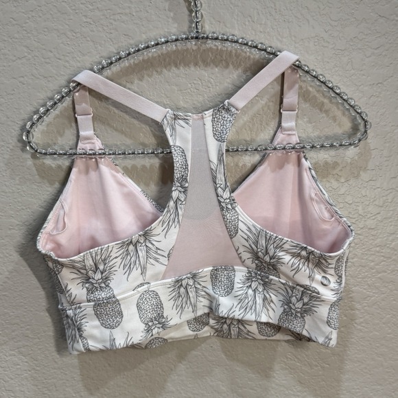 Wildfox Sweat | Women's Size Large | Racerback Sports Bra Top | Pineapple Sketch - Picture 3 of 5